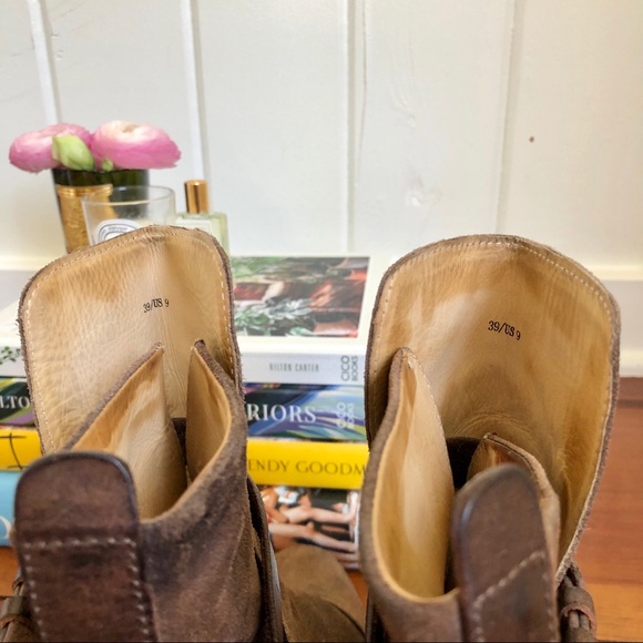 Rag & Bone Brown Booties 39 / fits like 8.5 - Picture 13 of 16